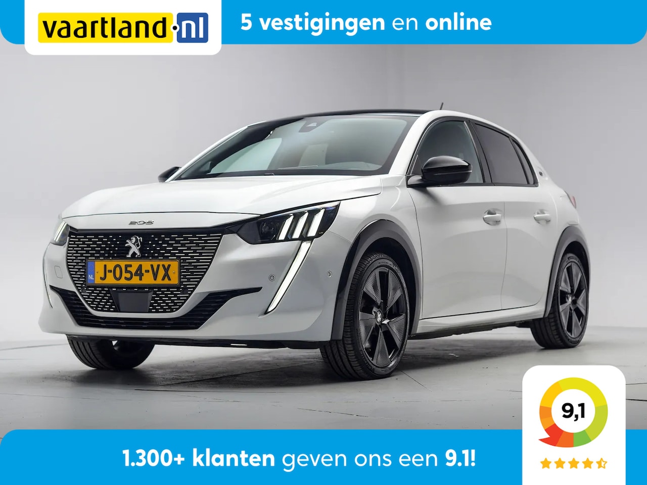 Peugeot e-208 - EV 50 kWh GT 3-Fase [ LED Navi Camera Apple/Android ] - AutoWereld.nl