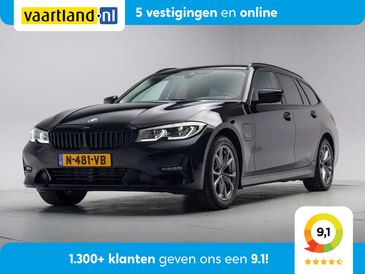 BMW 3-serie Touring - 320e Sportline Aut. [ Navi.Prof Sfeerverlichting Leder Stoelverwarming ] - AutoWereld.nl