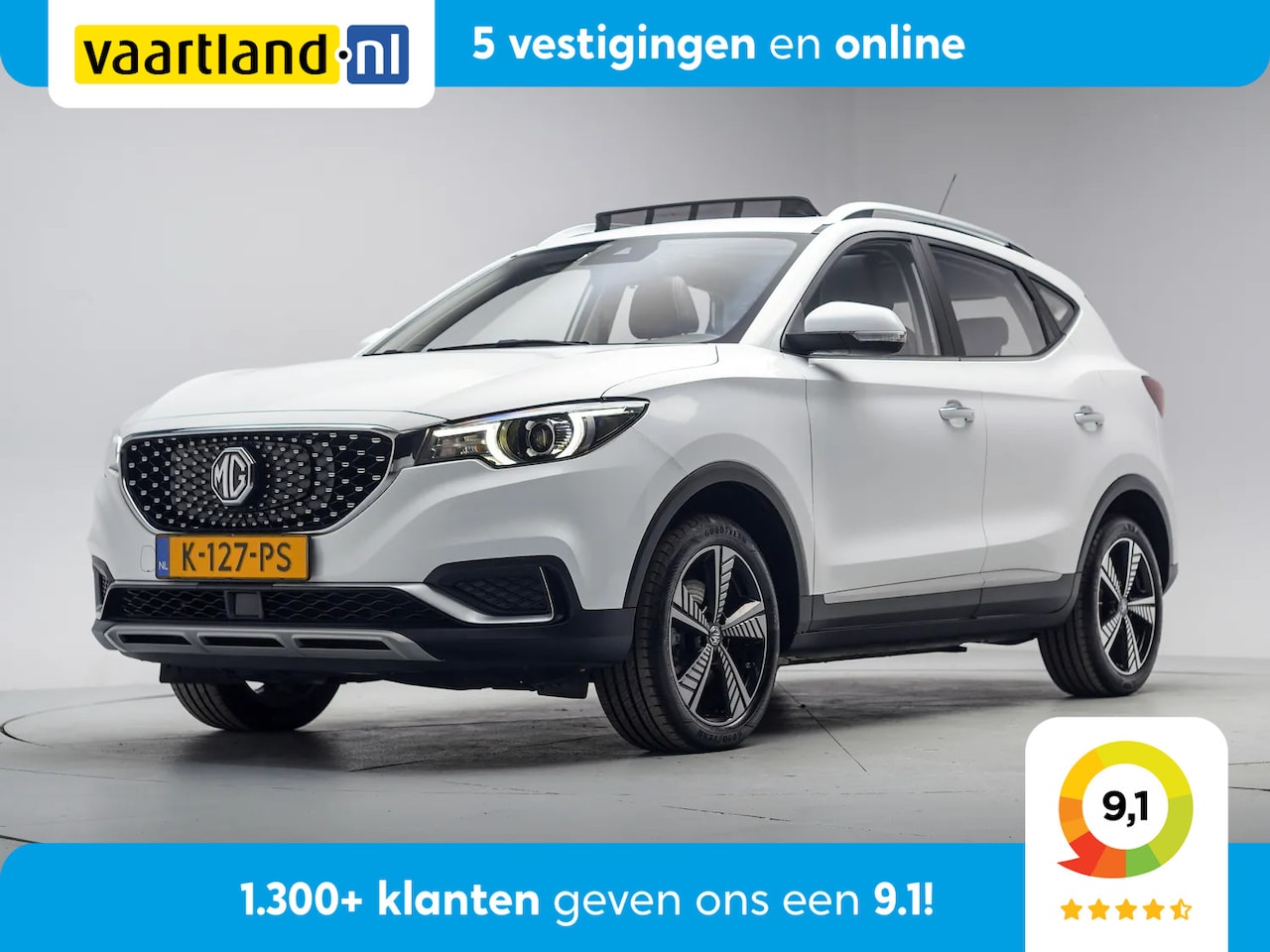 MG ZS - Luxury 45 kWh [ Panorama Leder Navi ] - AutoWereld.nl