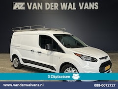 Ford Transit Connect - 1.5 TDCI 101pk L2H1 Inrichting Euro6 Airco | 3-Zits | Imperiaal | Trekhaak Cruisecontrol,