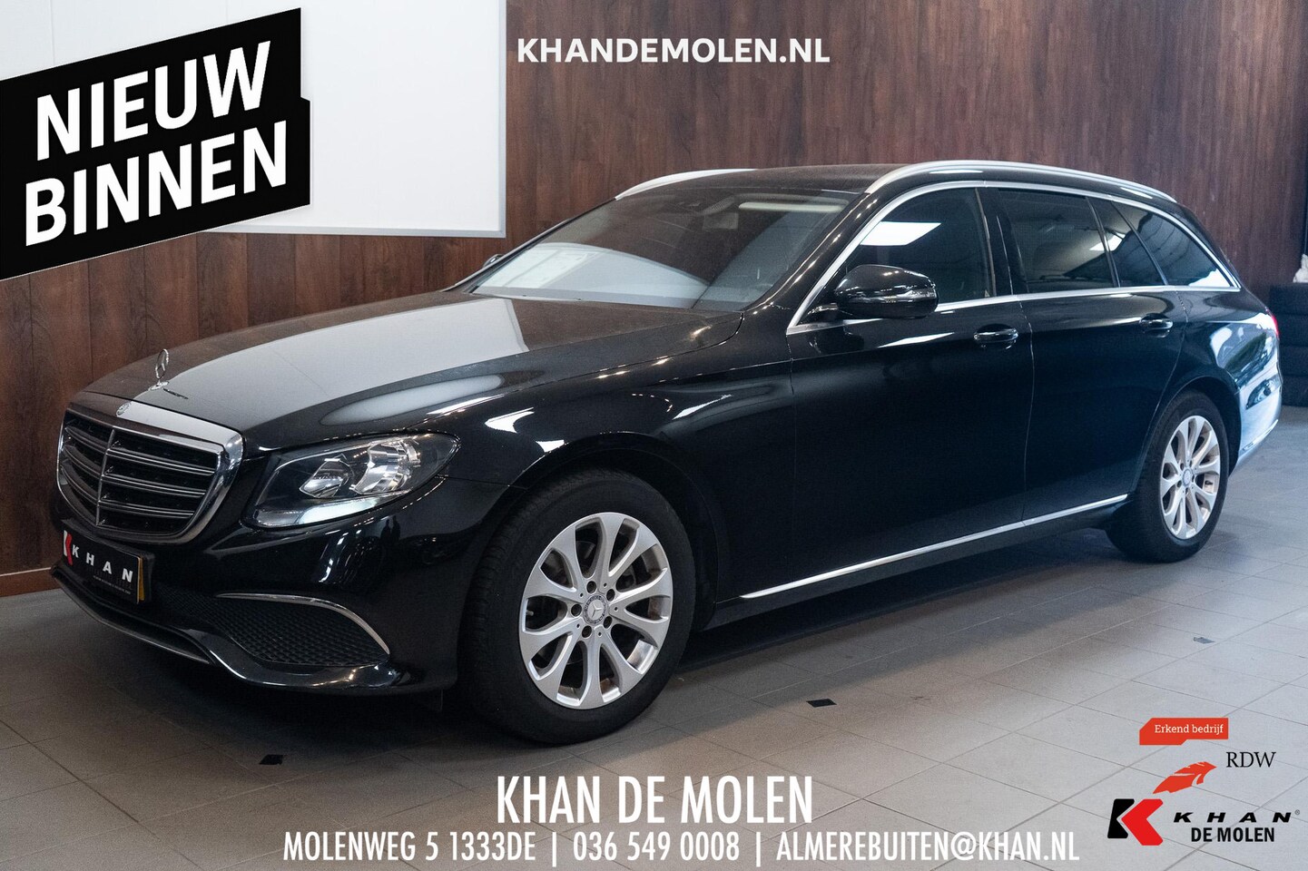 Mercedes-Benz E-klasse Estate - 200 Leder|Elektr.Stoelen+Achterklep|Sfeer - AutoWereld.nl