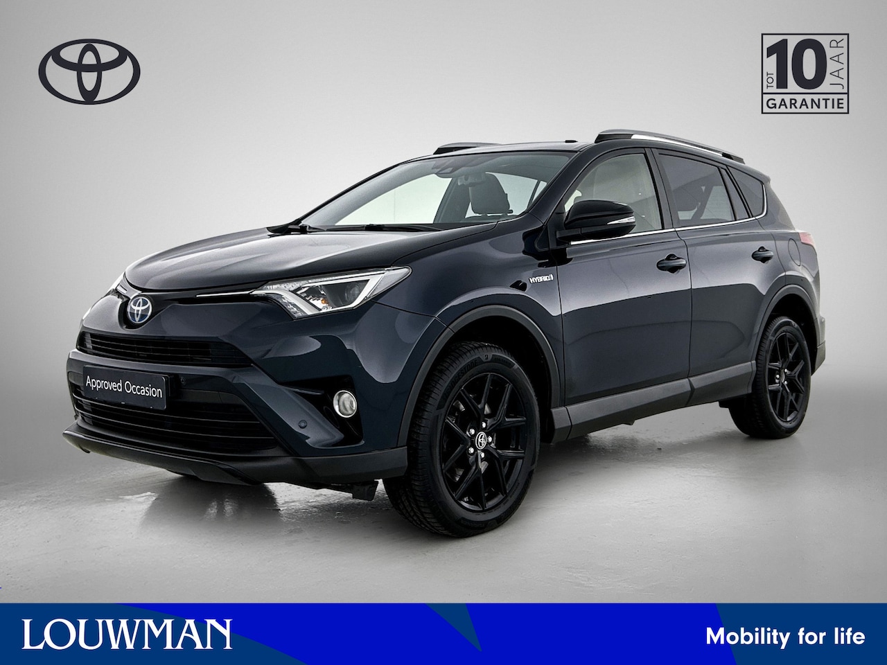 Toyota RAV4 - 2.5 Hybrid Black Edition | Schuif kantel dak | Lederen bekleding | - AutoWereld.nl