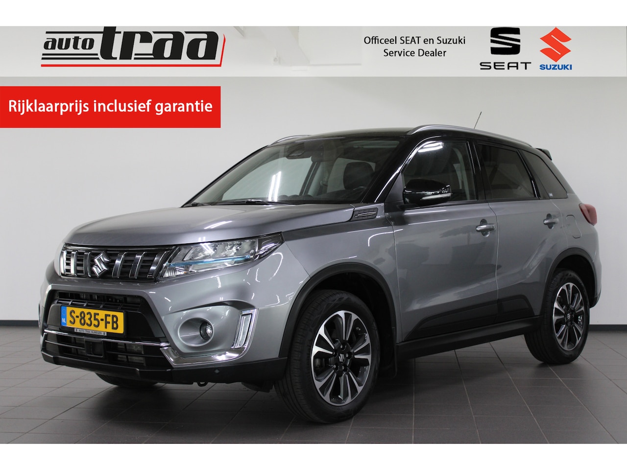 Suzuki Vitara - 1.4 Boosterjet Style Smart Hybrid / Camera / Led verlichting / Navigatie / Adaptive cruise - AutoWereld.nl