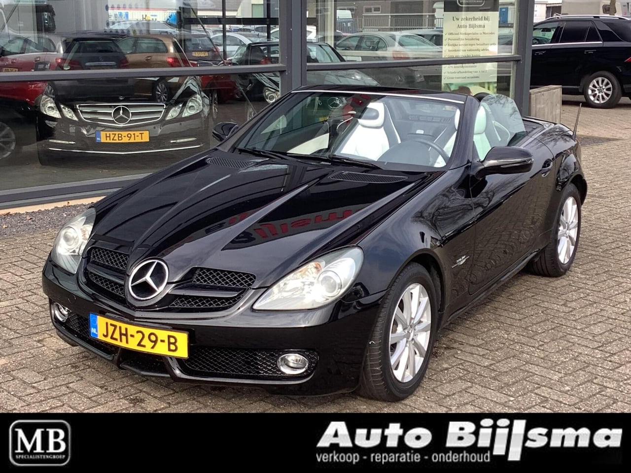Mercedes-Benz SLK-klasse - 200 K. 2look edition, lederen bekleding - AutoWereld.nl