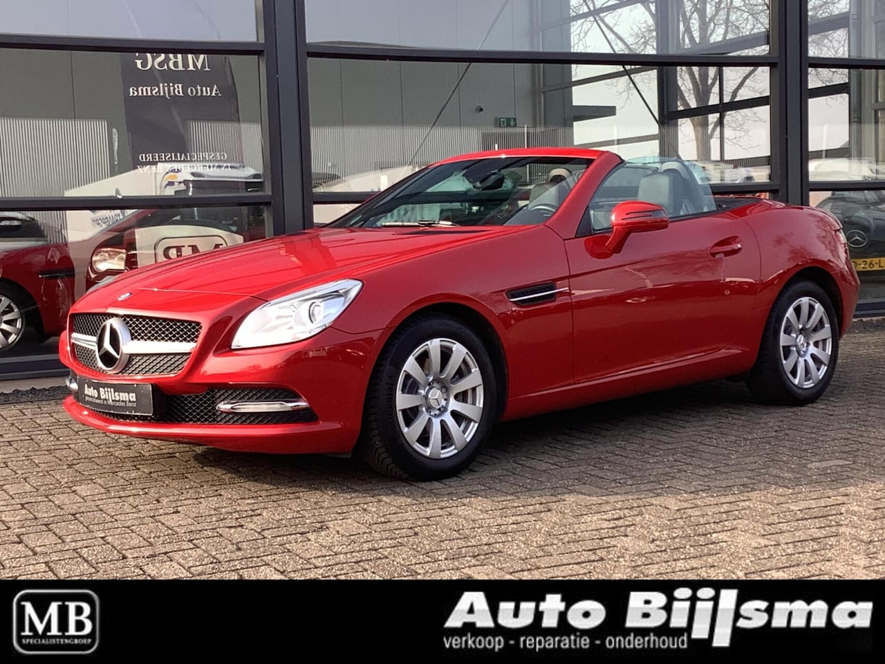Mercedes-Benz SLK-klasse - 200 lederen bekleding, nekverwarming, cruise, - AutoWereld.nl