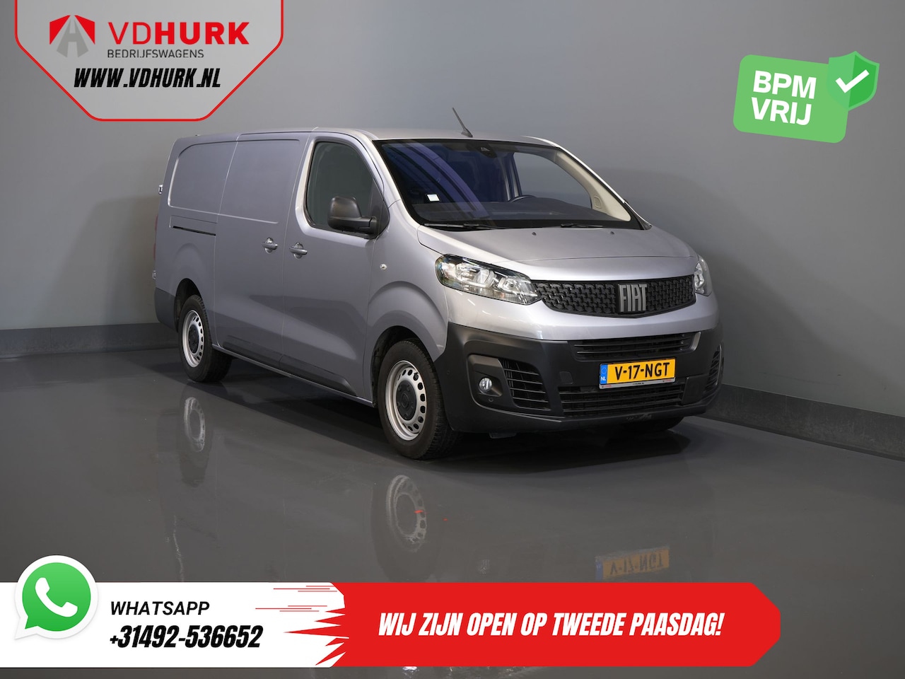 Opel Vivaro - (Fiat Scudo) 2.0 MJ 145 pk L3 BPM VRIJ! Adapt.Cruise/ Climate/ Keyless/ Carplay/ Camera/ P - AutoWereld.nl