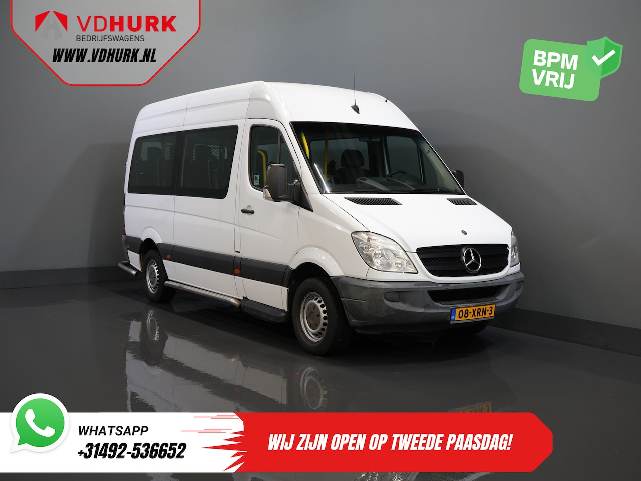 Mercedes-Benz Sprinter - 313 2.2 CDI L2H2 €9.680 Incl. BTW BPM VRIJ! EXPORT Combi/ 9 Persoons/ Kombi/ 9P/ Airco/ Ro - AutoWereld.nl