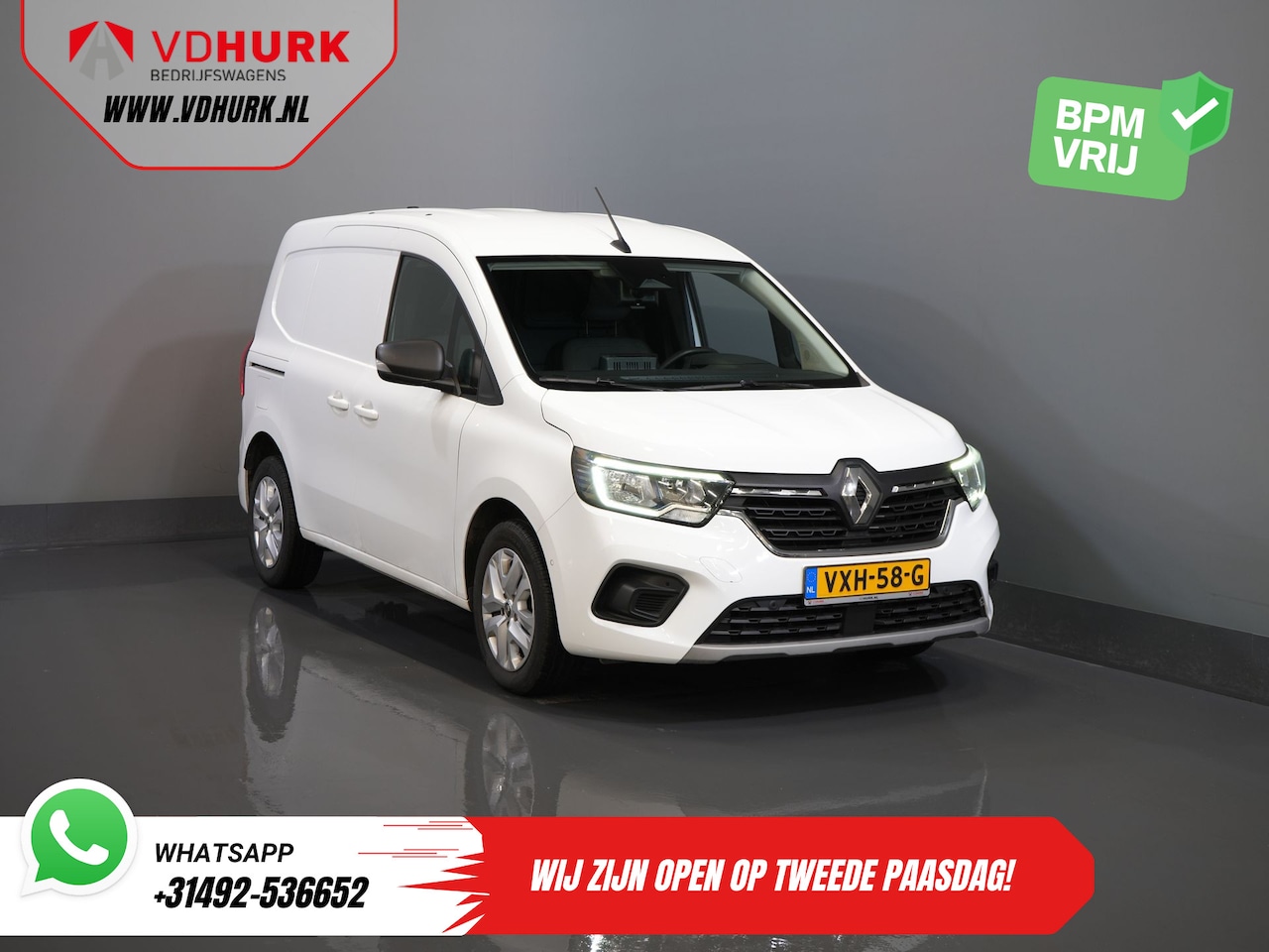 Renault Kangoo - 1.5 dCi 95 pk Aut. BPM VRIJ NL Auto/ Carplay/ Camera/ Cruise/ LMV/ Trekhaak/ PDC - AutoWereld.nl