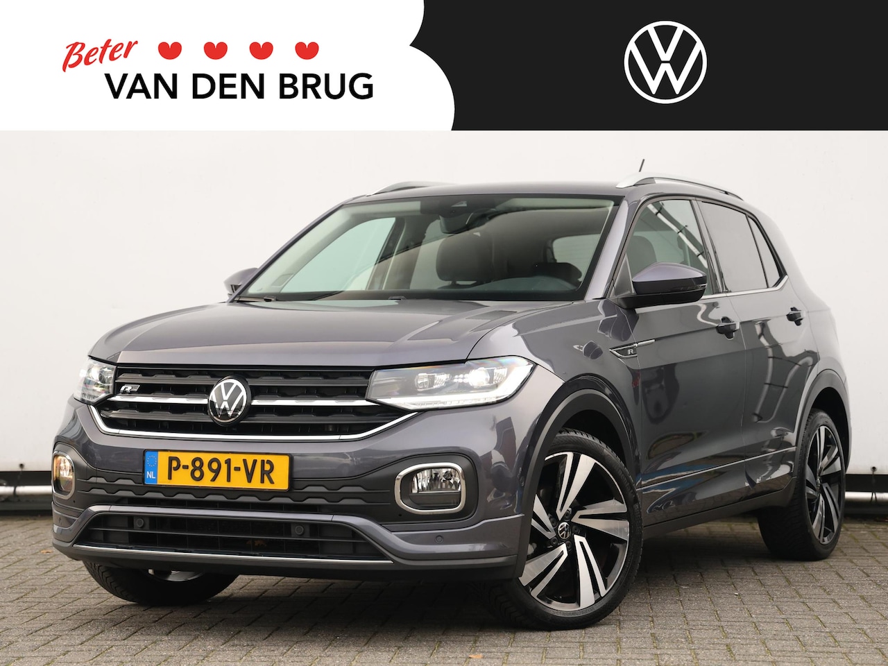 Volkswagen T-Cross - 1.0 TSI R-Line 110PK DSG | LED | Camera | Cruise control | Navigatie | Dealer onderhouden - AutoWereld.nl