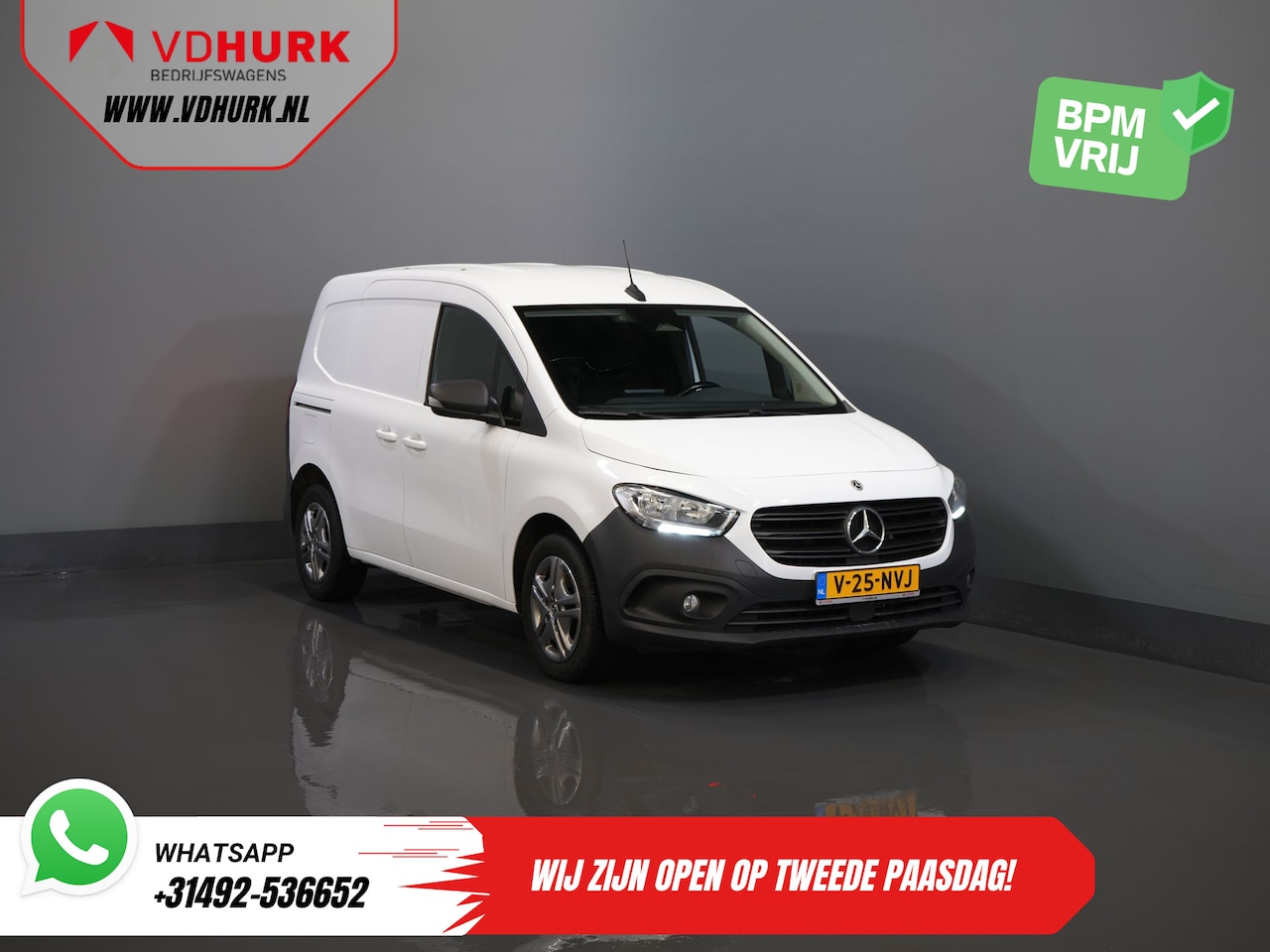 Mercedes-Benz Citan - 110 CDI 3 Pers./ Carplay/ Stoelverw./ PDC/ Cruise/ Airco/ Trekhaak - AutoWereld.nl