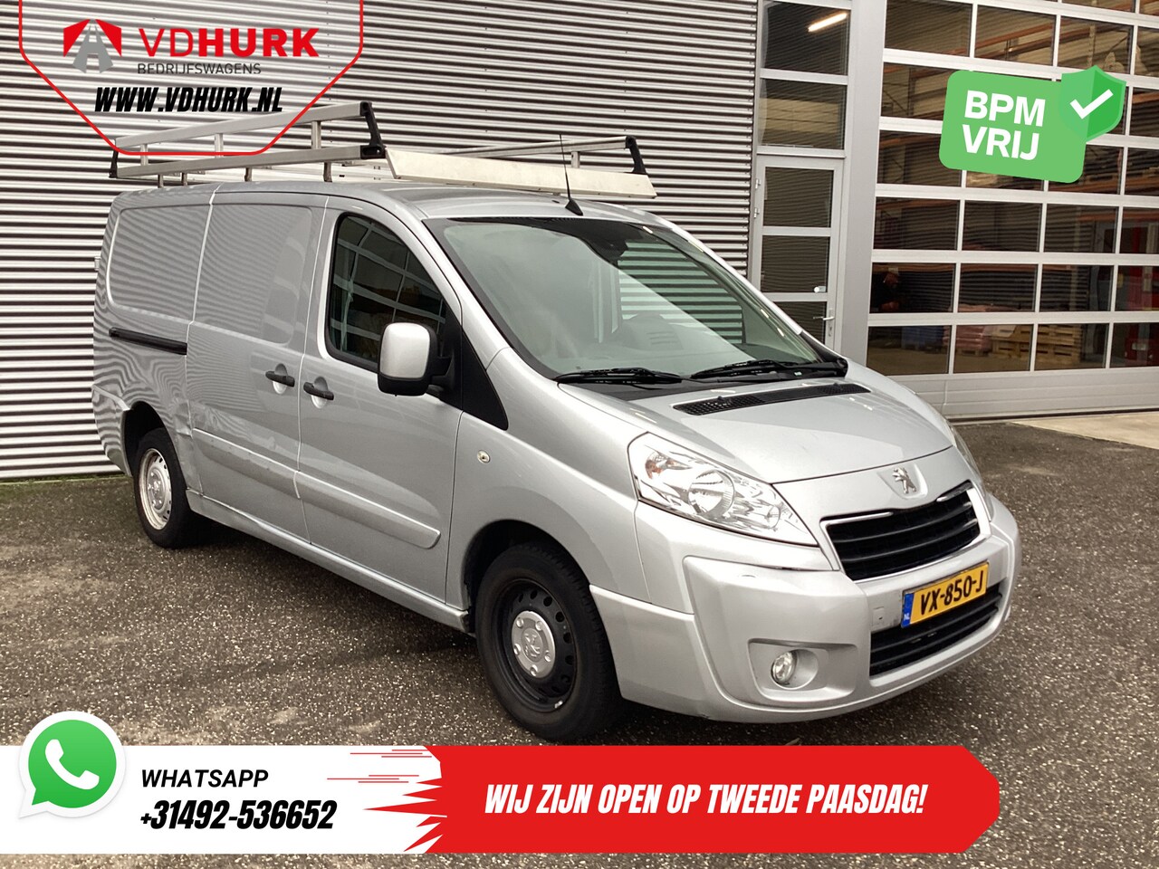 Peugeot Expert - 2.0 HDI 165 pk Aut. L2 EXPORT Leder/ Imperiaal/ Airco/ Cruise/ PDC/ Trekhaak - AutoWereld.nl