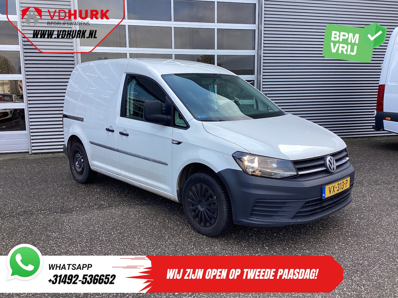 Volkswagen Caddy - 2.0 TDI EXPORT DB-riem VV/ E6/ Airco/ Trekhaak/ APK 9-2026 - AutoWereld.nl