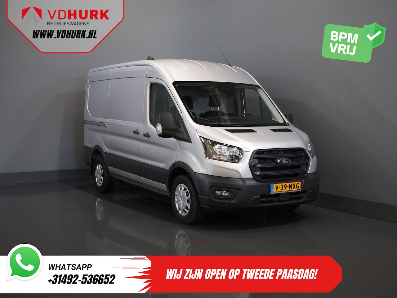 Ford Transit - 2.0 TDCI 130 pk L2H2 Trend PDC/ Cruise/ Verw.voorruit/ Airco - AutoWereld.nl