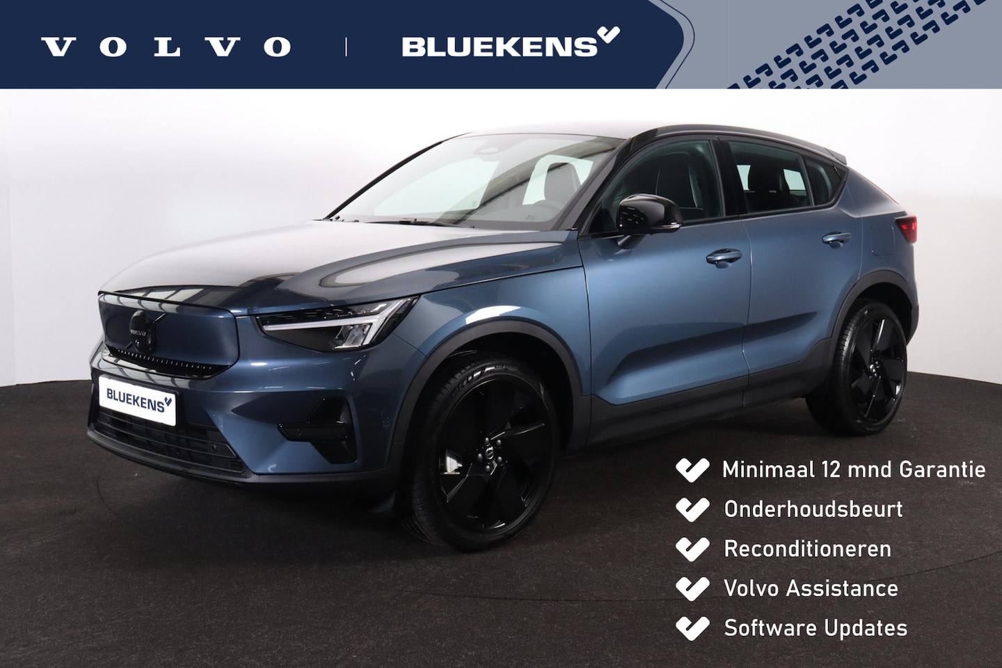 Volvo EC40 - Single Motor Extended Range Plus Black Ed. 82 kWh Panoramadak - IntelliSafe Assist & Surro - AutoWereld.nl
