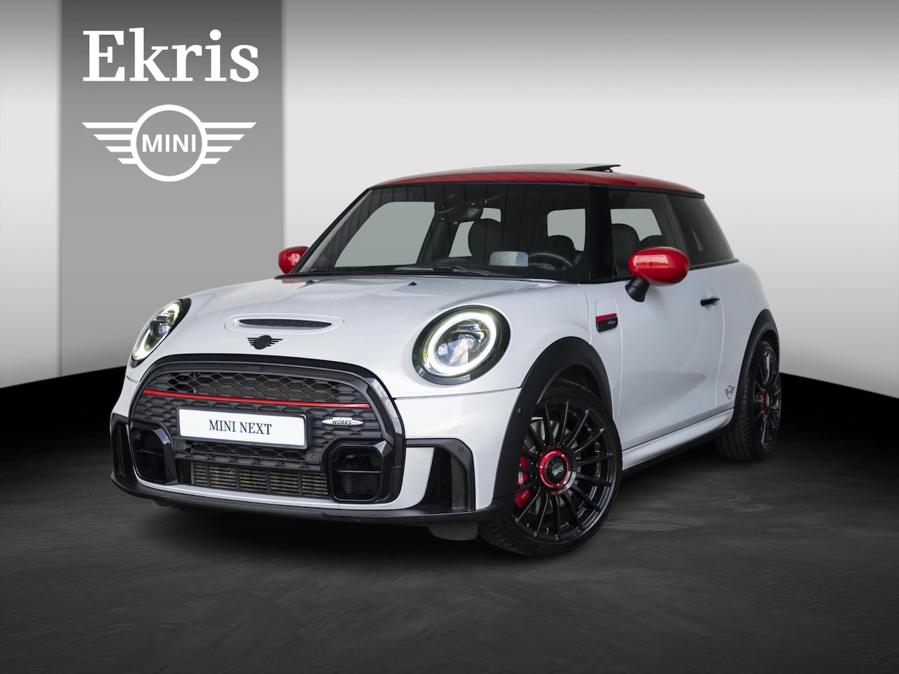 MINI John Cooper Works - 3-deurs Harman-Kardon + Panoramadak + Stoel en Stuurverwarming - AutoWereld.nl