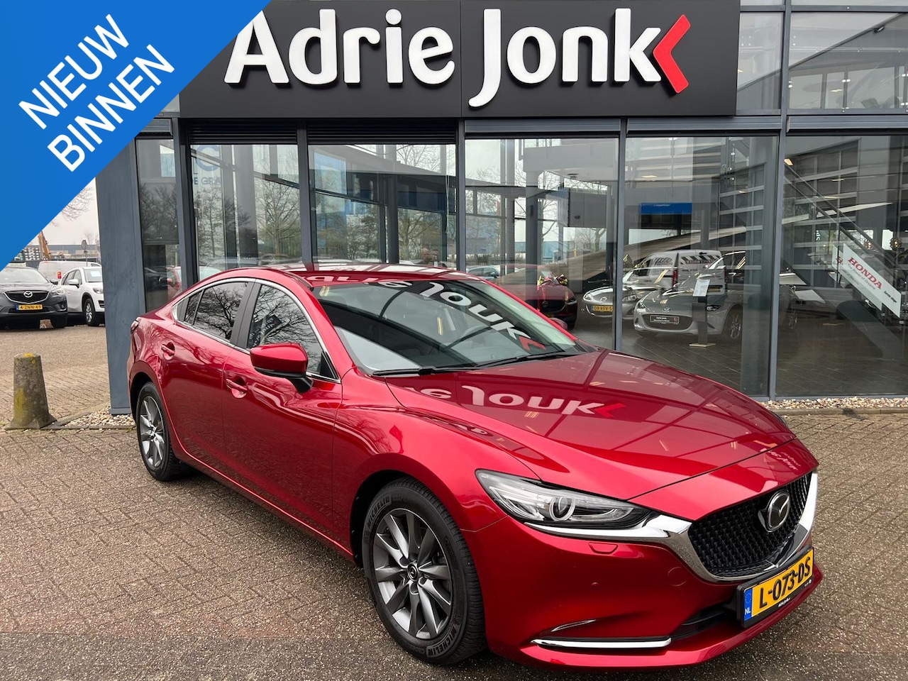Mazda 6 - 2.0 SkyActiv-G 165 Business AUTOMAAT | UNIEKE KM STAND 23.031 km | 1e EIGENAAR | NED. AUTO - AutoWereld.nl