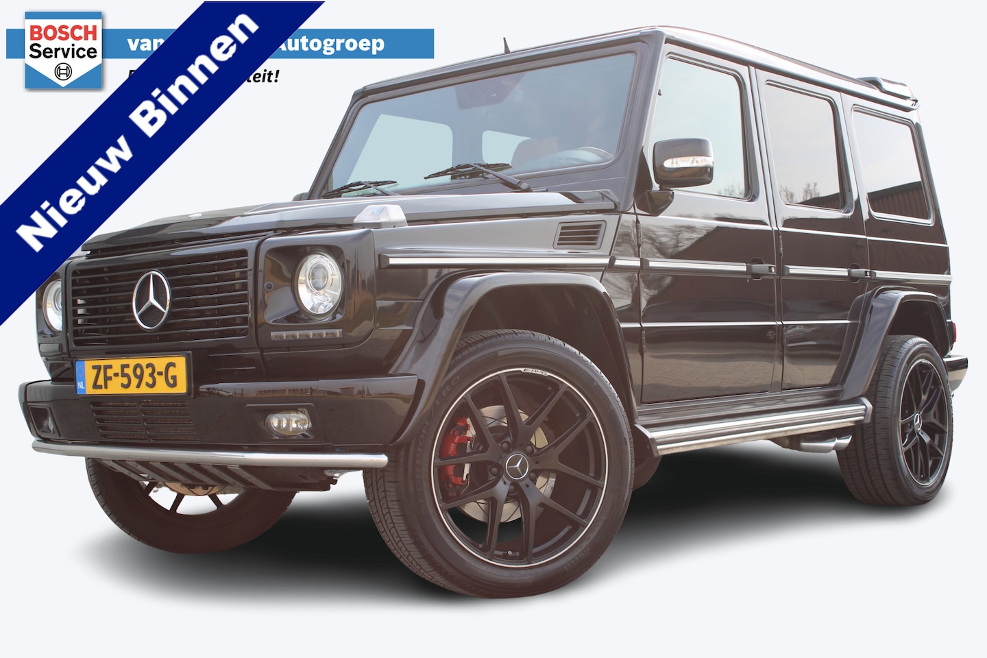 Mercedes-Benz G-klasse - 55 AMG Kompressor | Uitgebreide historie | Stoelverwarming voor + achter | Stuurverwarming - AutoWereld.nl