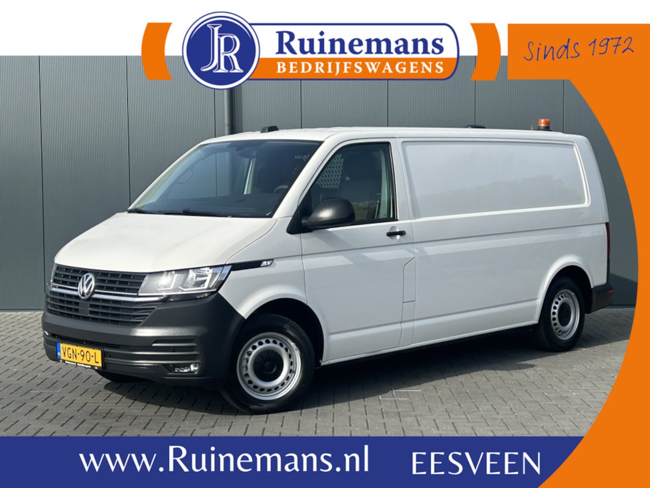 Volkswagen Transporter - 2.0 TDI 150 PK 4-MOTION 6.1 / L2H1 / 1e EIG. / 4x4 / TREKHAAK / ACHTERKLEP / INRICHTING / - AutoWereld.nl