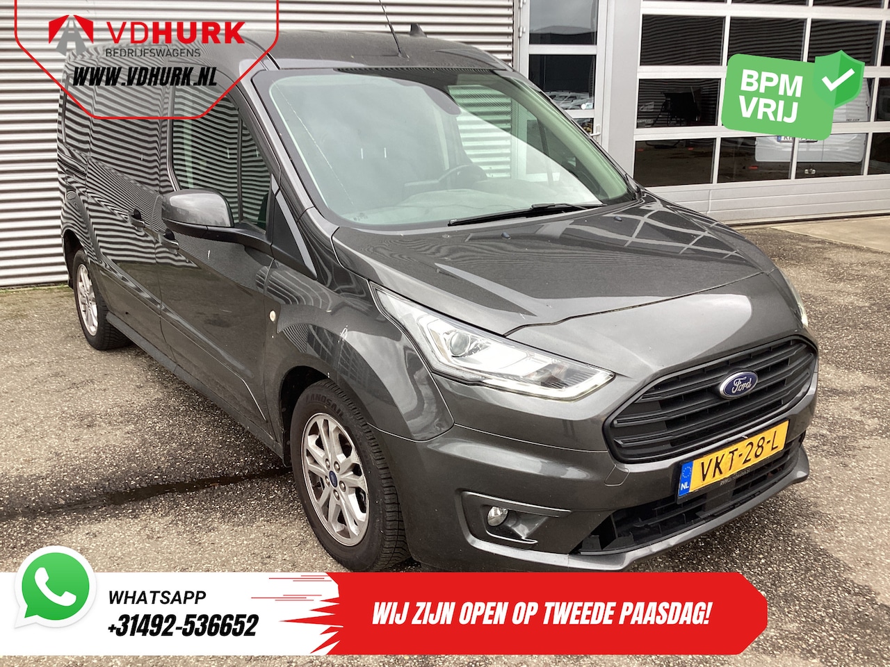 Ford Transit Connect - 1.5 120 pk Aut. L2 Limited EXPORT Carplay/ Climate/ Cruise/ Camera/ PDC/ LMV/ Navi / Stoel - AutoWereld.nl
