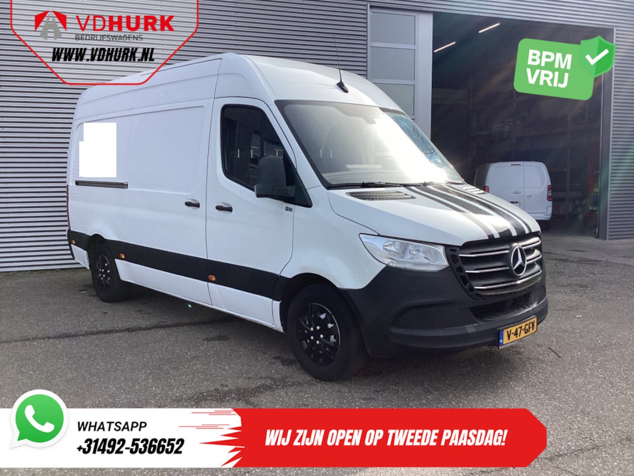Mercedes-Benz Sprinter - 314 2.2 CDI Aut. L2H2 EXPORT Carplay/ Airco/ Camera/ Cruise/ DAB/ Trekhaak - AutoWereld.nl