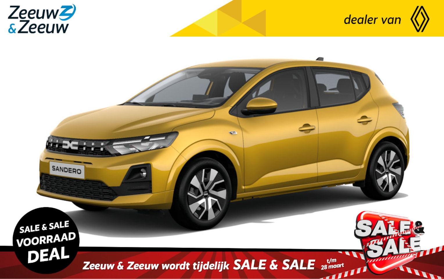 Dacia Sandero - (ANWB Private Lease Actie v.a. € 369,-) Eco-G 120 expression | Wij maken graag een Private - AutoWereld.nl