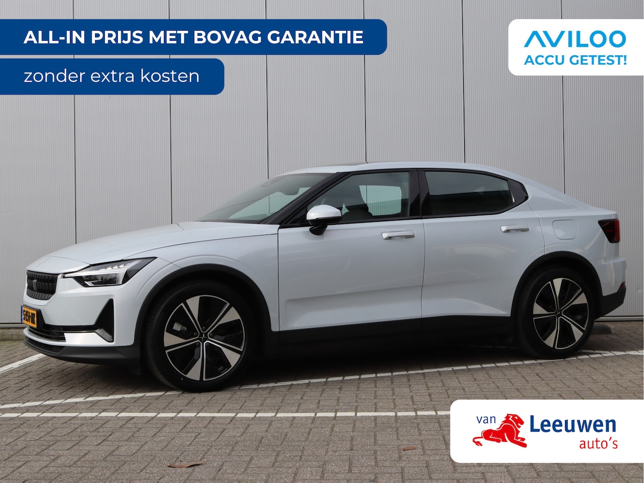 Polestar 2 - Standard Range Single Motor 69 kWh | 94,3% SOH | H&K | Pano | NAP - AutoWereld.nl