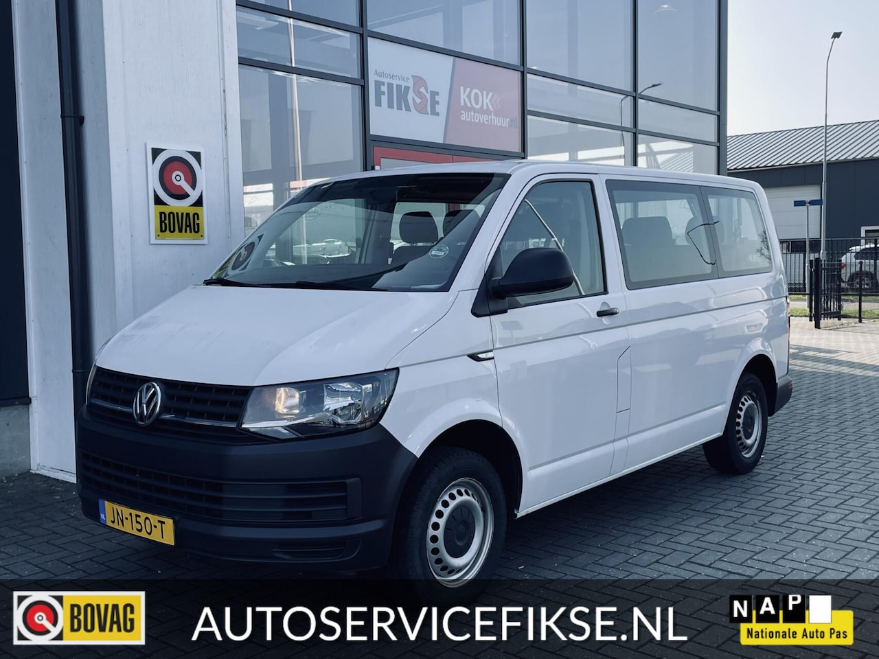 Volkswagen Transporter - 2.0 TDI L1H1 | 9 PERSOONS | AIRCO | - AutoWereld.nl
