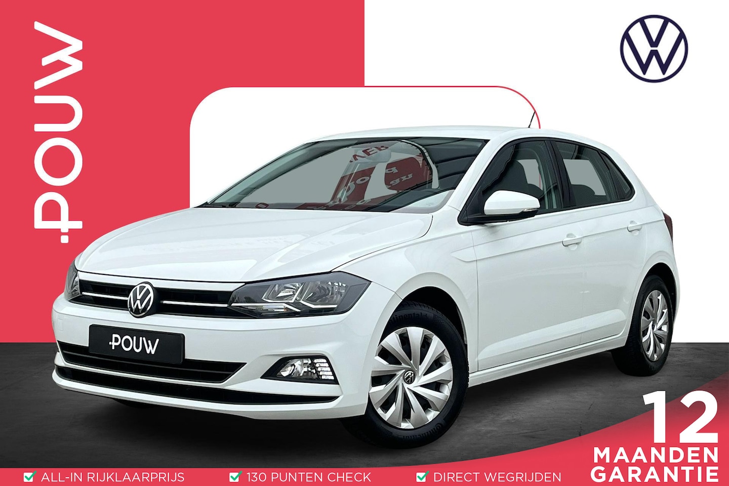 Volkswagen Polo - 1.0 TSI 95pk Comfortline | App Connect | Airco | Adaptive Cruise - AutoWereld.nl