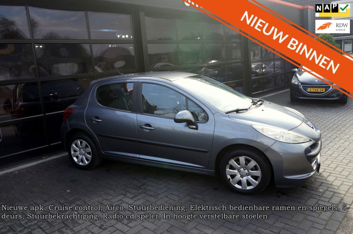 Peugeot 207 CC - 1.4 VTi Look, Airco Elek pakket - AutoWereld.nl