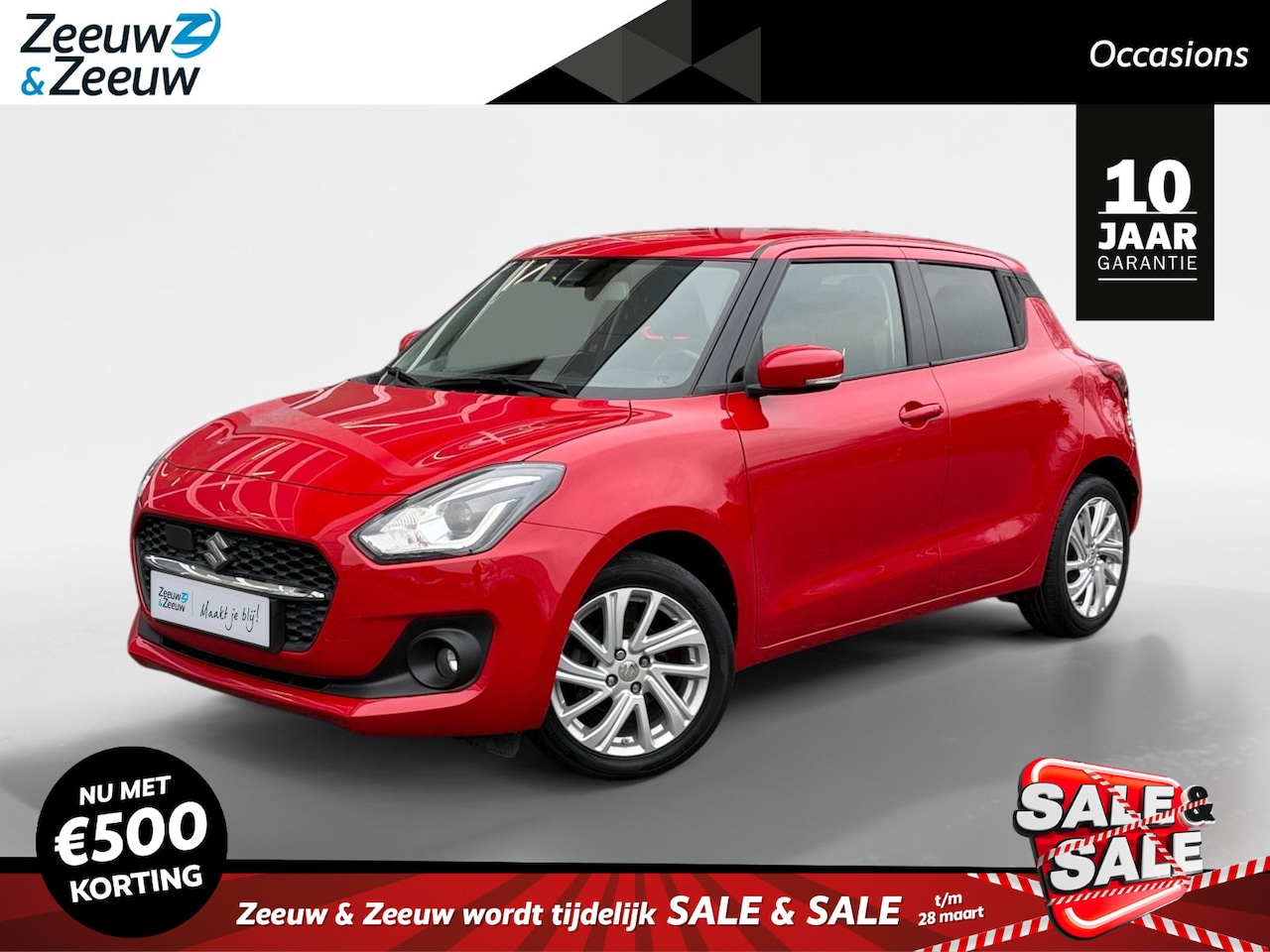 Suzuki Swift - 1.2 Style Smart Hybrid | Adapt. Cruise Control | Climate Control | Camera | Navigatie | - AutoWereld.nl