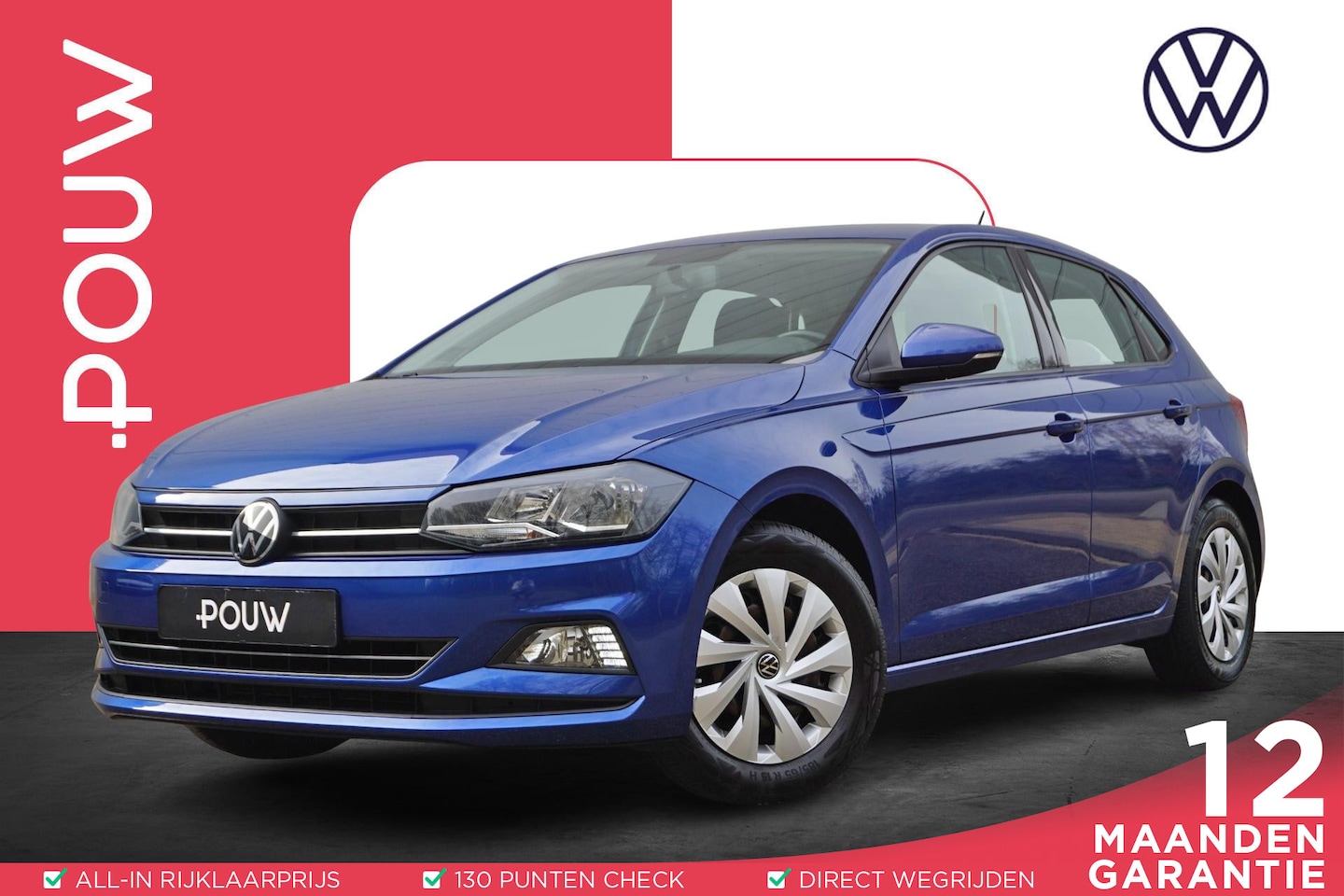 Volkswagen Polo - 1.0 TSI 95pk Comfortline | Apple Carplay & Android Auto | Airco | DAB+ - AutoWereld.nl