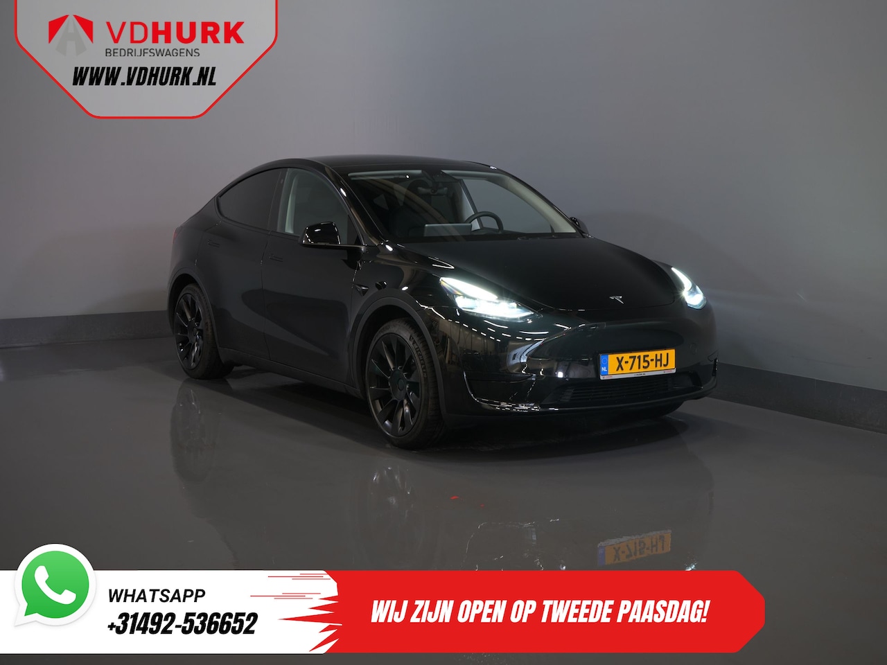 Tesla Model Y - 455 Km WLTP (DEMO) Adapt.Cruise/ Pano/ Elek.stoelen/ Memory Elek.klep/ Stoelverw./ Navi/ 3 - AutoWereld.nl