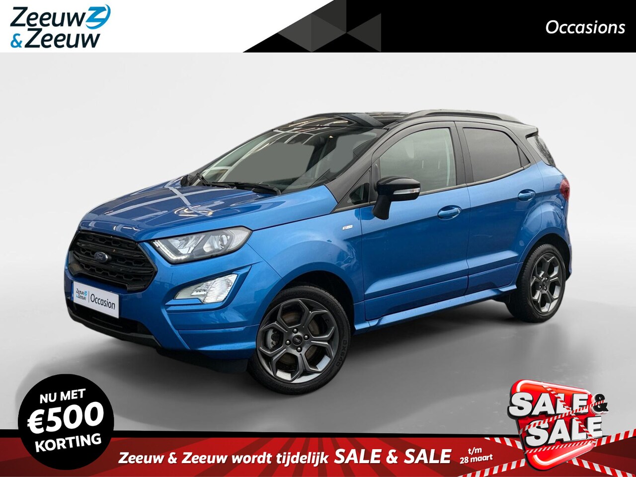 Ford EcoSport - 1.0 EcoBoost ST-Line | Winterpack | Cruise Control | 12 Maanden Garantie! | - AutoWereld.nl