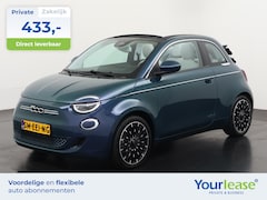 Fiat 500 C - 500e La Prima 42 kWh | All-in 433, - Private Lease | Direct uit voorraad