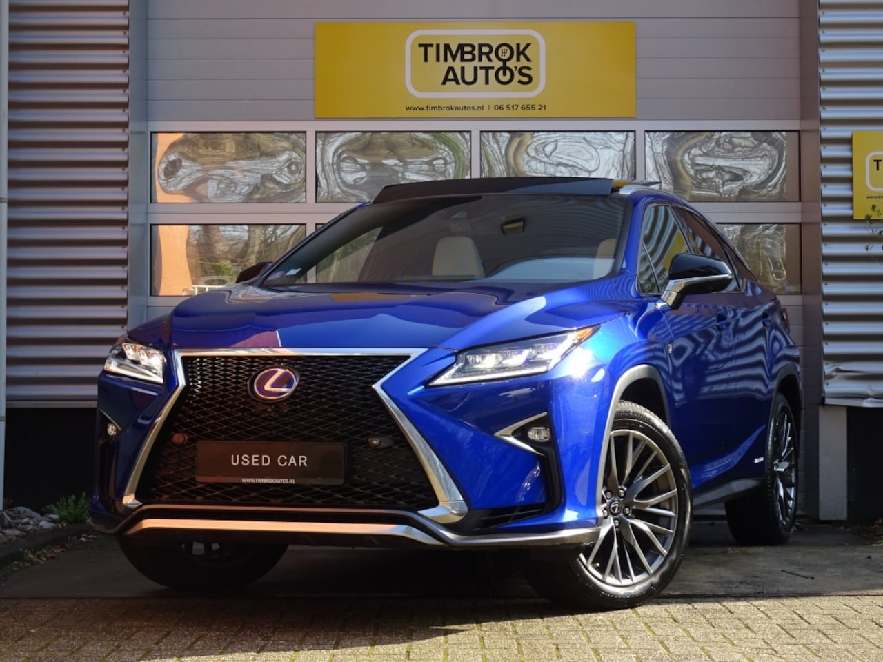 Lexus RX 450h - AWD F-Sport *BTW/Pano/Blue Sapphire/Dealer-OH* - AutoWereld.nl