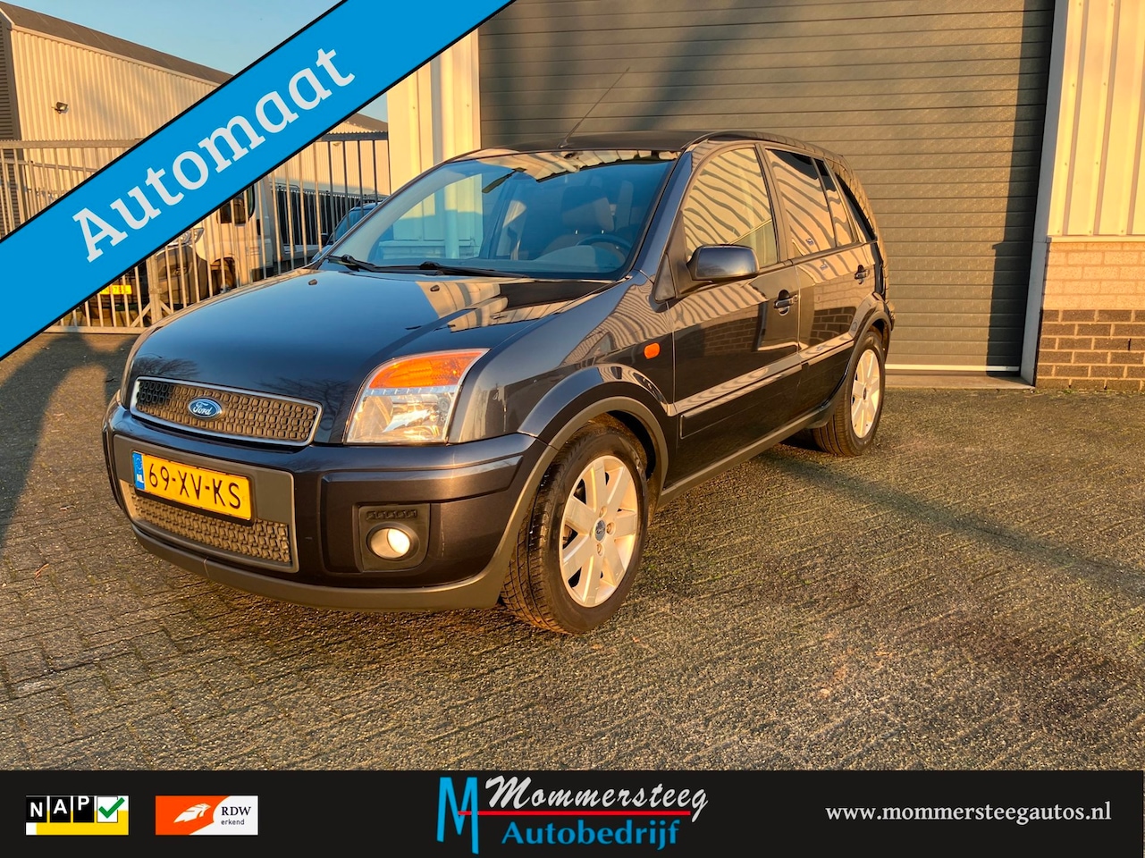 Ford Fusion - 1.6-16V Futura Automaat 99 D.km Airco/Cruise - AutoWereld.nl