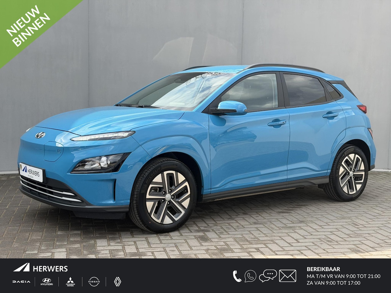 Hyundai Kona Electric - EV Comfort 64 kWh Automaat / Accu / SOH 100% / Dealer Onderhouden / Fabrieksgarantie tot 9 - AutoWereld.nl