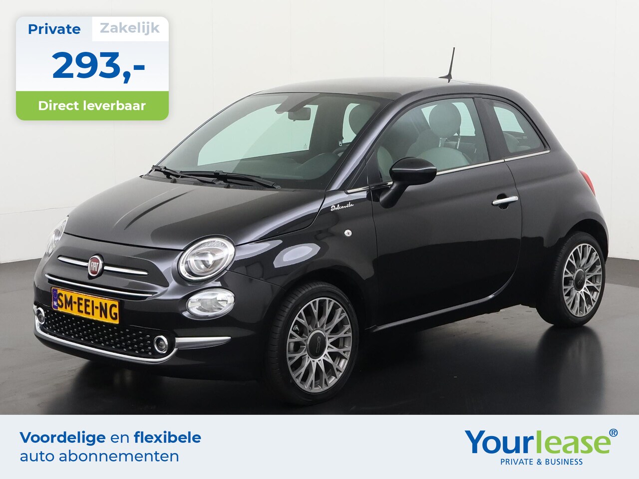 Fiat 500 - 1.0 Hybrid Dolcevita | All-in 293,- Private Lease | Direct uit voorraad - AutoWereld.nl