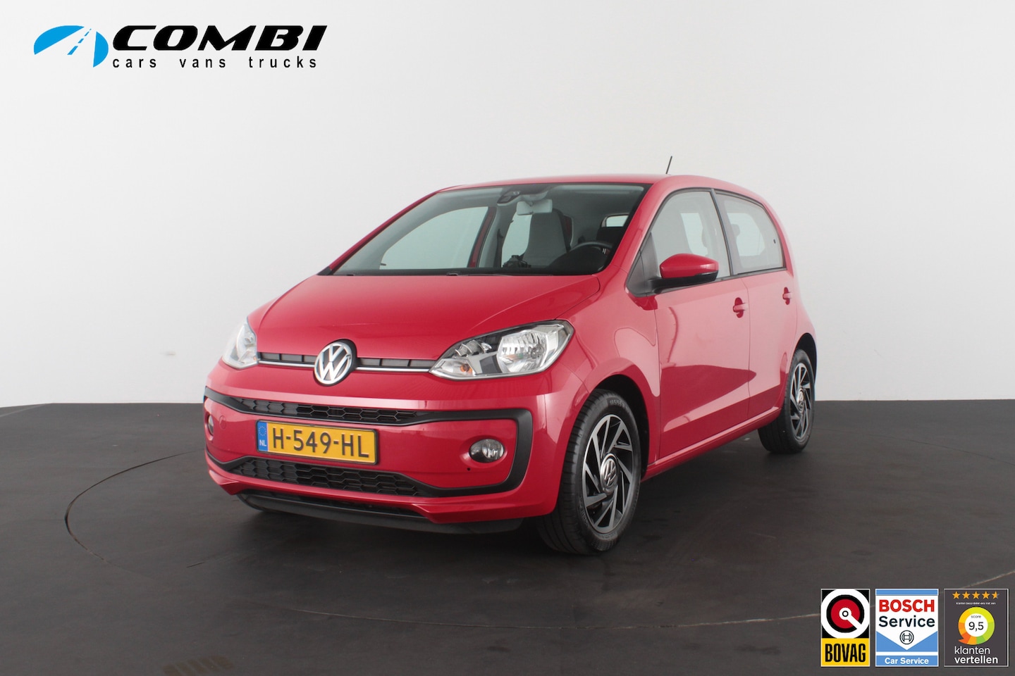 Volkswagen Up! - 1.0 BMT move Cruise control/15 inch velgen/parkeersensor... - AutoWereld.nl