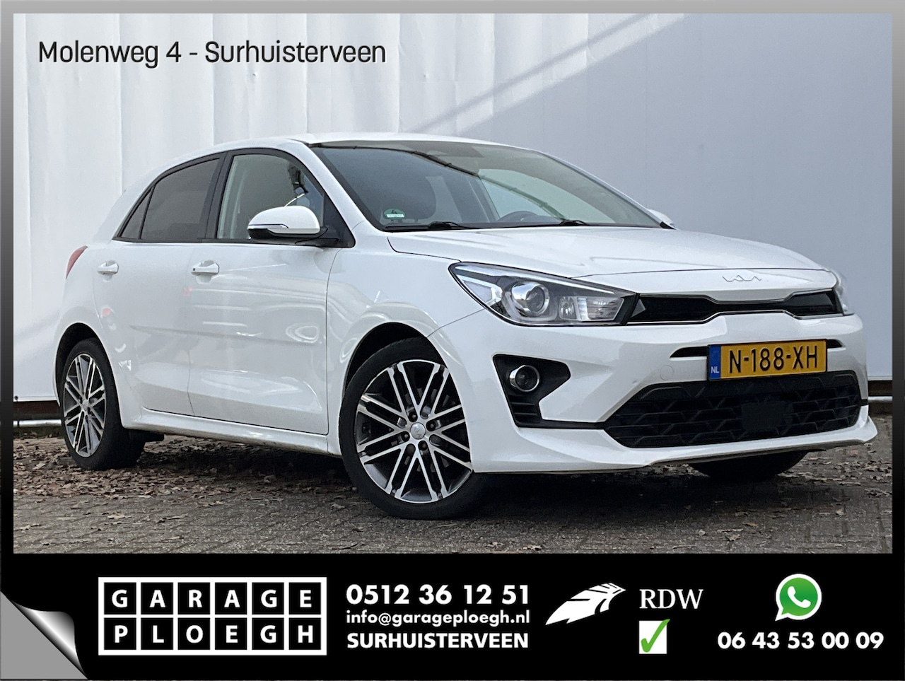 Kia Rio - 1.0 T-GDi MHEV DynamicPlusLine Adap.Cruise Carplay Vamera - AutoWereld.nl