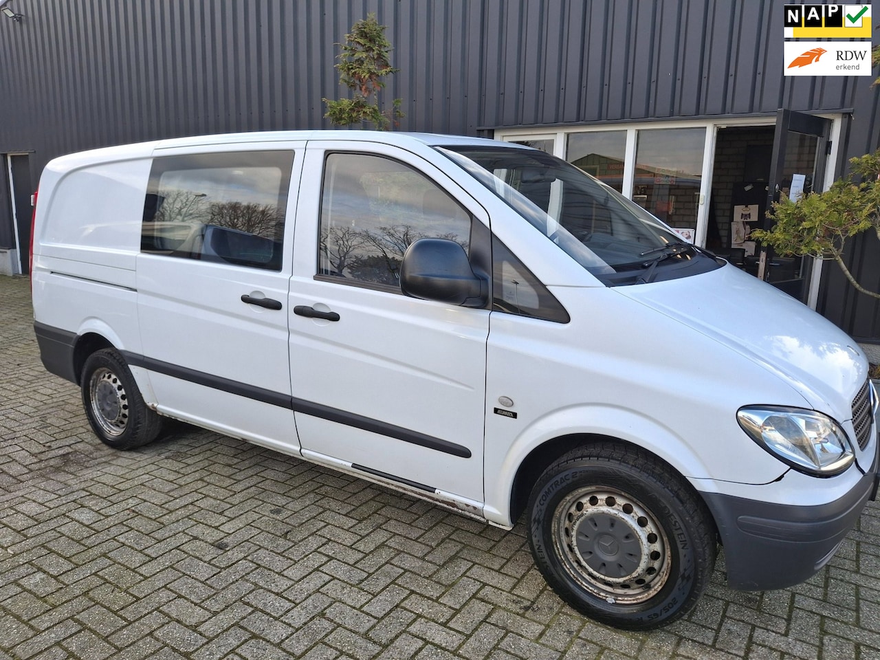 Mercedes-Benz Vito - 109 CDI 320 Lang dubbele cabine - AutoWereld.nl