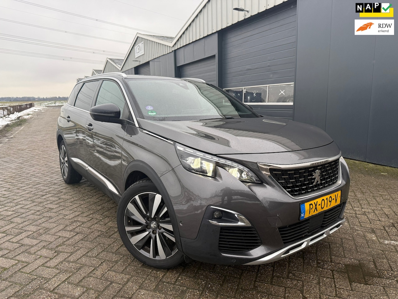 Peugeot 5008 - 1.2 PureTech Blue Lease GT-Line 7Pers/Keyless/Carplay/360Camera/GTline/Sfeer Bomvol! - AutoWereld.nl