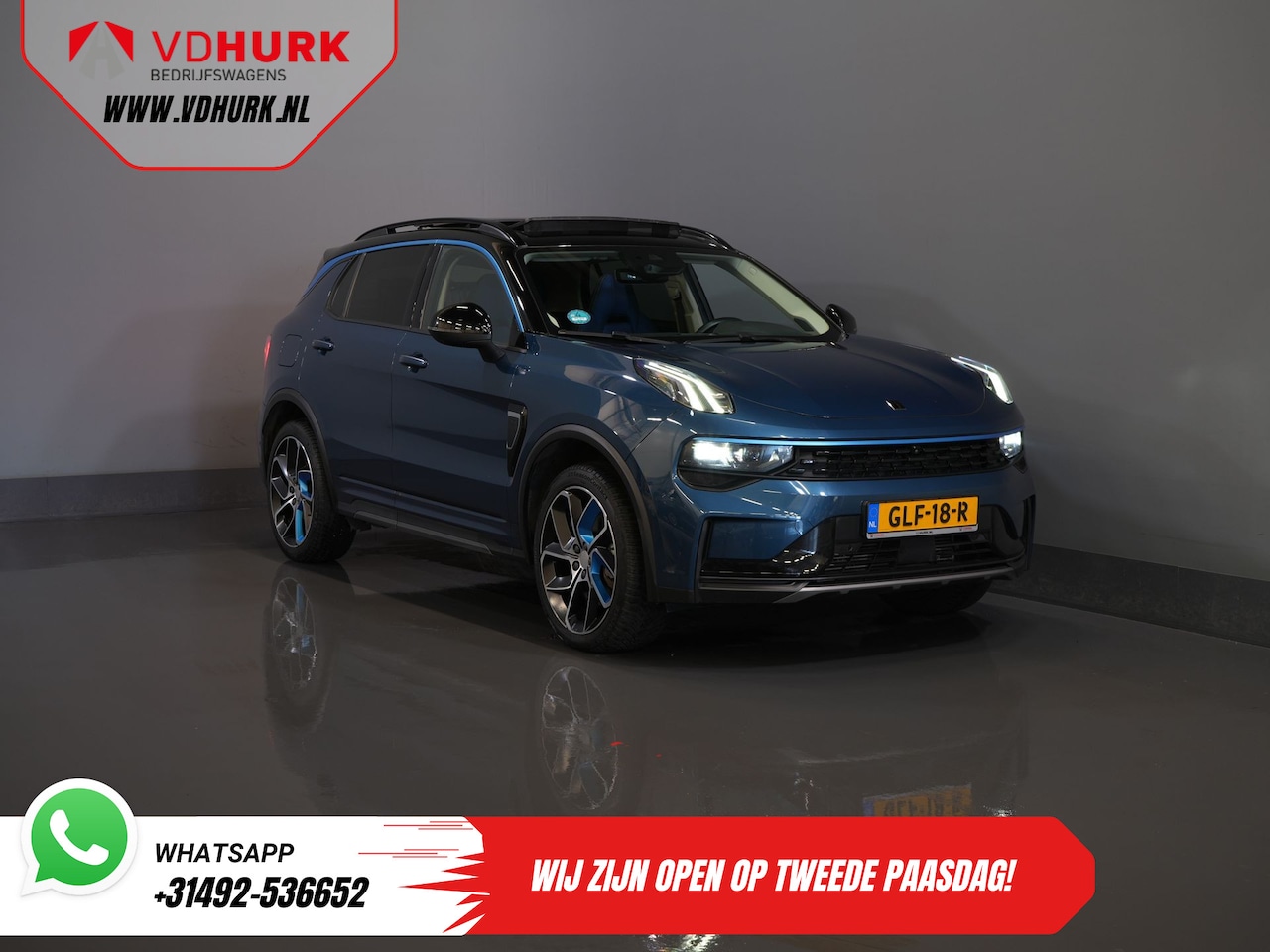 Lynk & Co 01 - Pano/ LED/ Adapt.Cruise/ Elek.klep/ Memory/ Keyless/ Carplay/ Navi/ Stoelverw./ Climate/ 2 - AutoWereld.nl