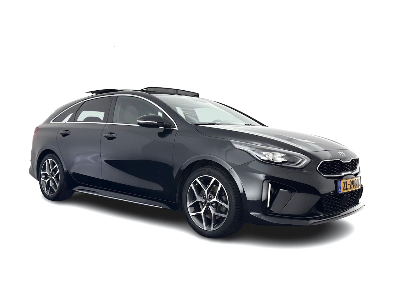 Kia Pro cee'd - 1.0 T-GDI GT-Line (INCL-BTW) *PANO | LEATHER-FABRIC | FULL-LED | SPORT-SEATS | NAVI-FULLMA - AutoWereld.nl