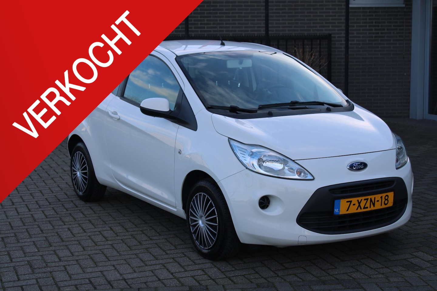 Ford Ka - 1.2 Style Airco/Trekhaak/Volledig dealer onderhoud!! - AutoWereld.nl
