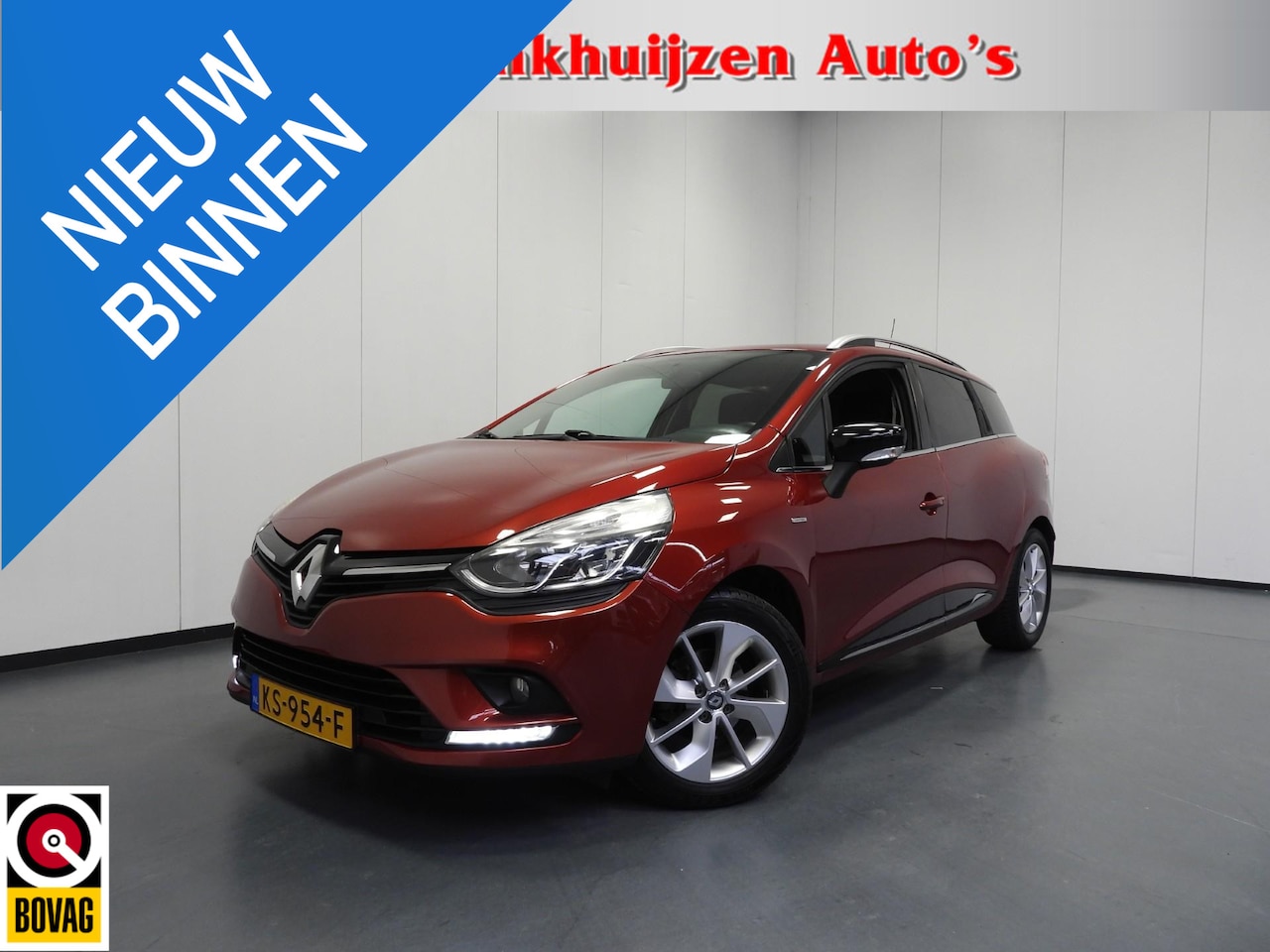 Renault Clio Estate - 0.9 TCe Limited NAVI/AIRCO/CRUISE/TREKH./16"LMV! - AutoWereld.nl
