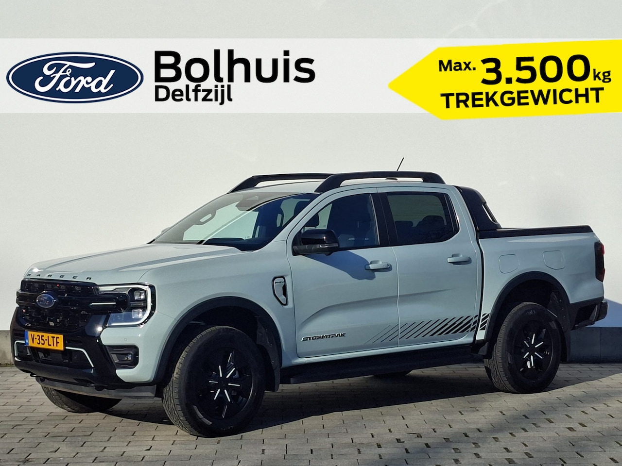 Ford Ranger - Stormtrak Double Cab 2.3 279 pk PHEV | 360° camera | Stoel- en stuurverwarming | Trekhaak - AutoWereld.nl