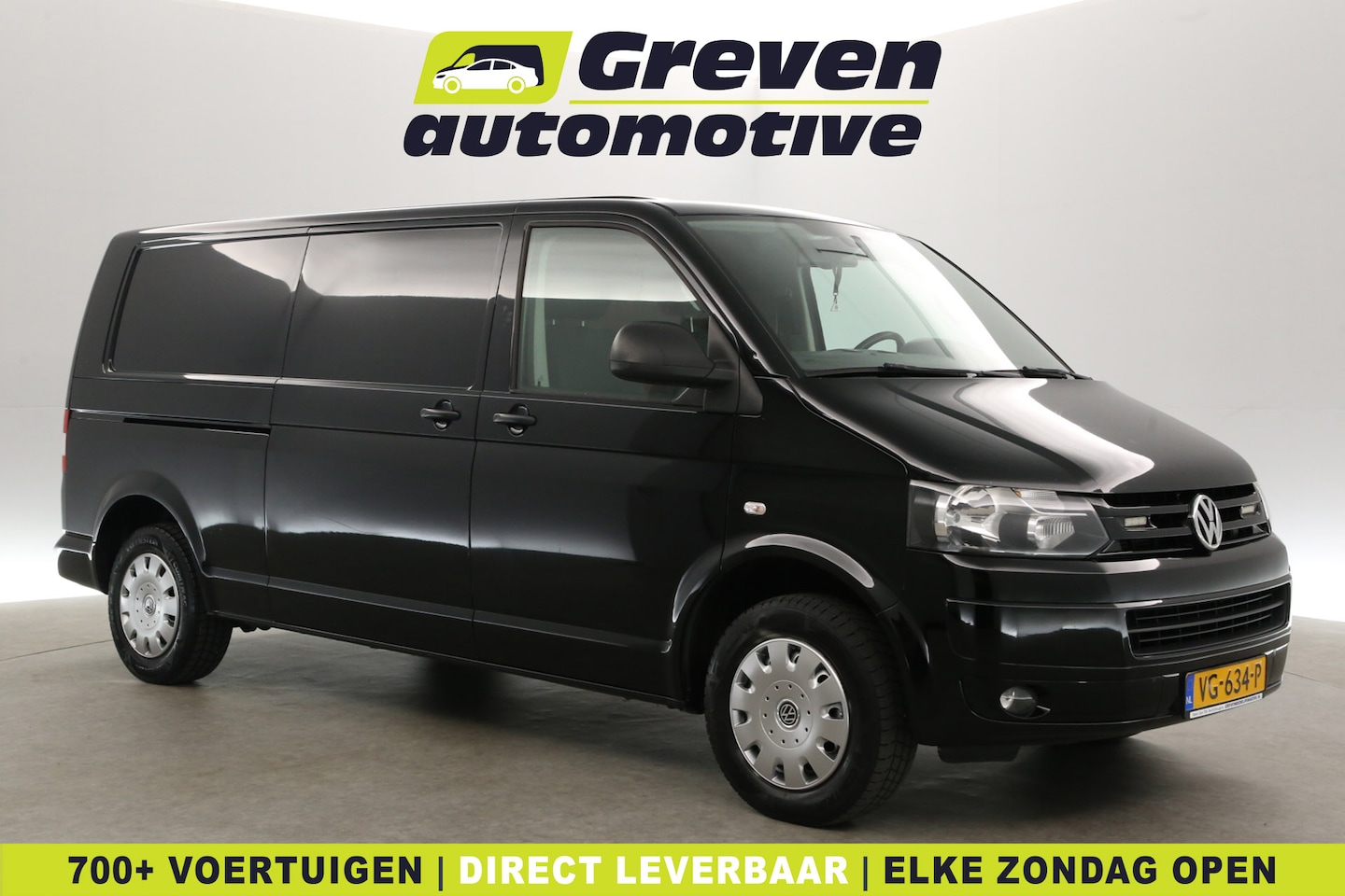 Volkswagen Transporter - 2.0 TDI L2H1 | Automaat | Airco | Cruise | Trekhaak | 2xSchuifdeur | Parkeersens. - AutoWereld.nl