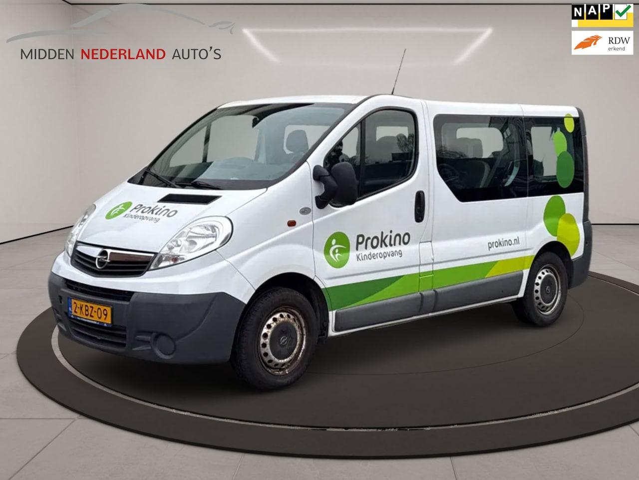 Opel Vivaro Combi - 2.0 CDTI L1H1 EcoFLEX * 9 PERSOONS * - AutoWereld.nl