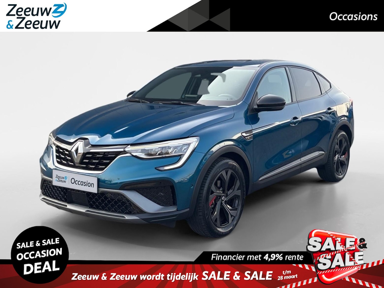 Renault Arkana - 145PK E-Tech Hybrid R.S. Line Automaat | 9,3" Navi | Camera | Climate Control | Adaptive C - AutoWereld.nl